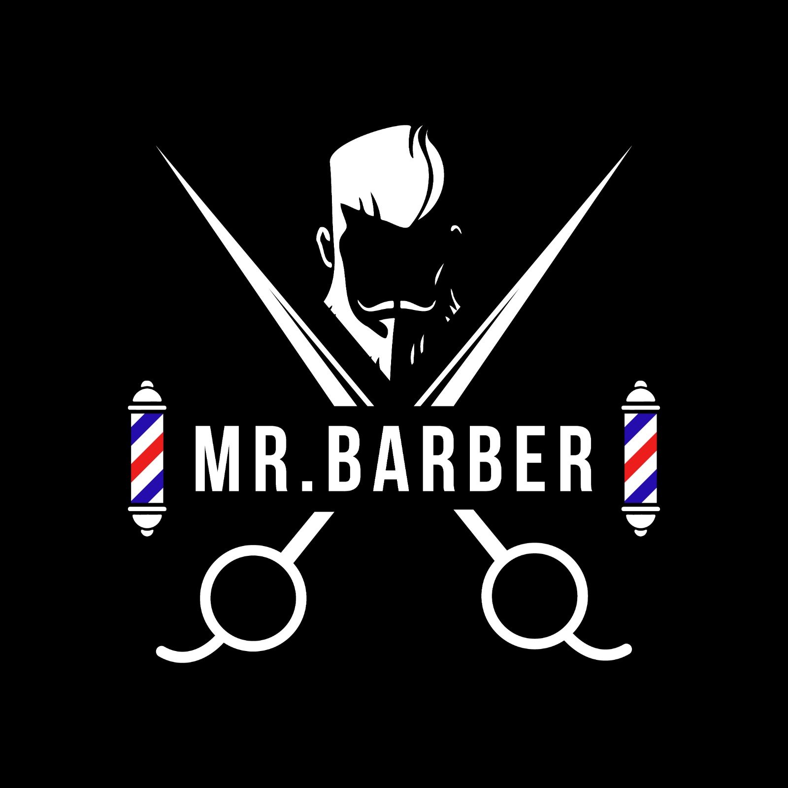 Logo MR Barber - Barbershop Leek